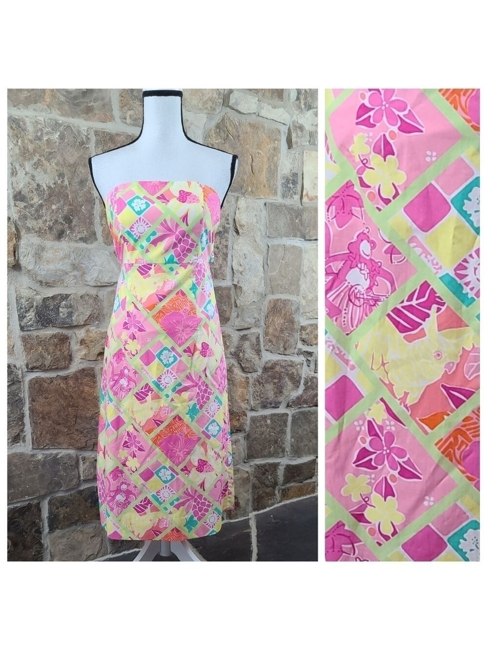 Lilly Pulitzer 0 White Label Diamondhead Dress